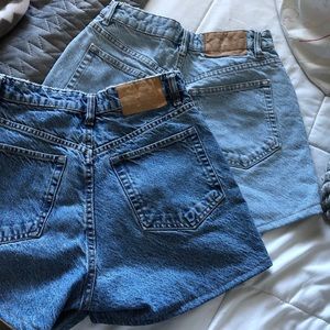 zara mom short